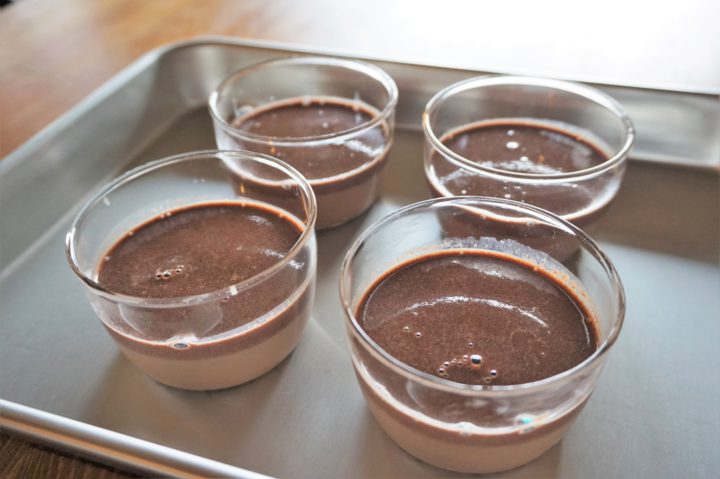 材料３つ 素朴で簡単チョコプリンの作り方 食べるプラス