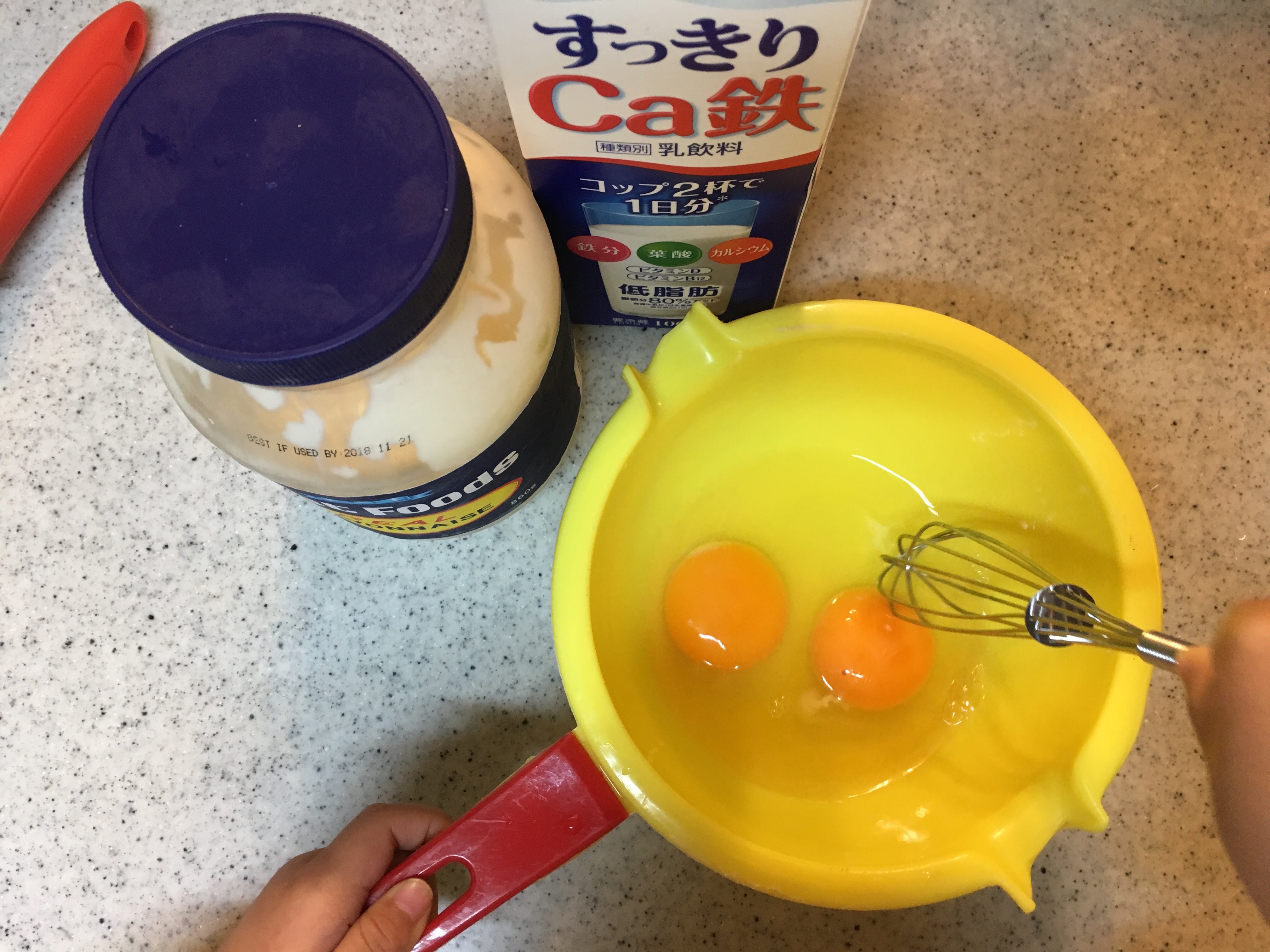炒り卵　材料