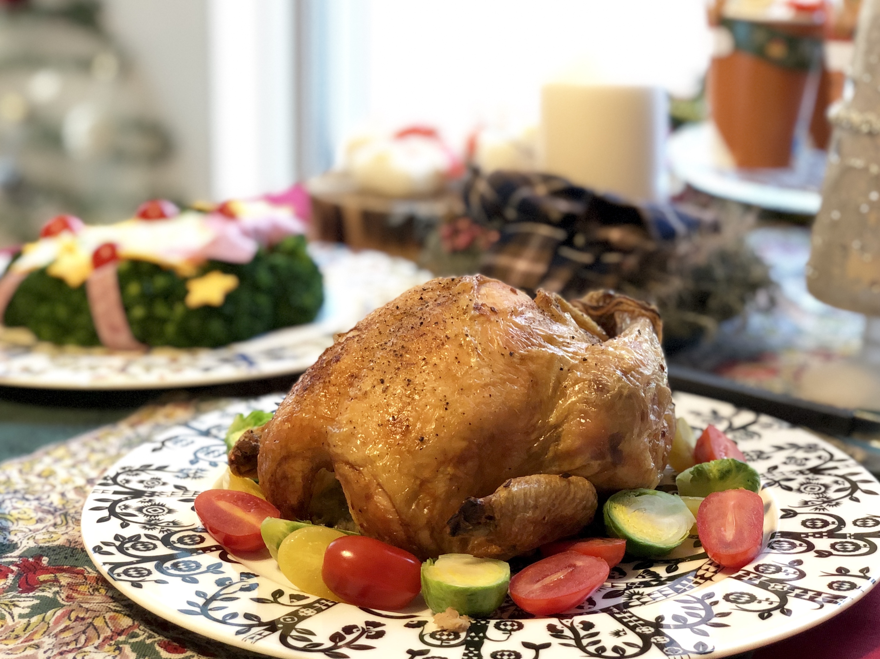 丸鶏で作るローストチキンは意外に簡単 食べるプラス